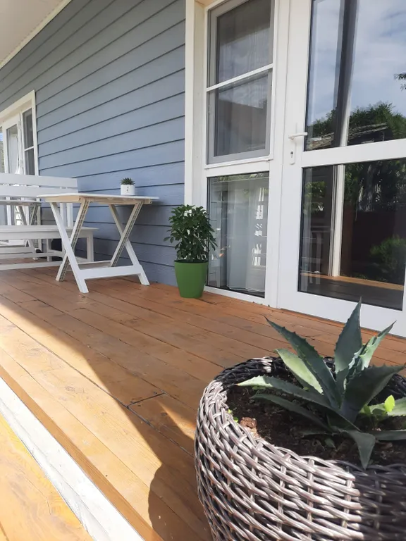 Студия с собственной террасой и кухней