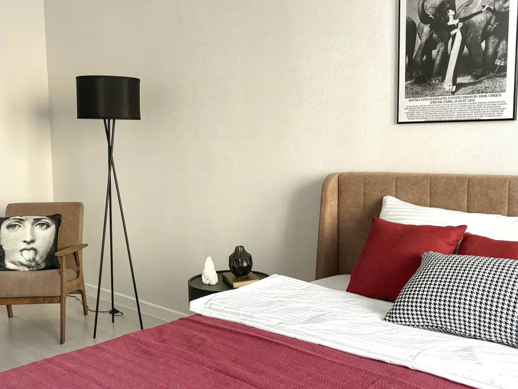 Евродвушка с трендовым дизайном для 4-х гостей. Скидка от 3-х суток!