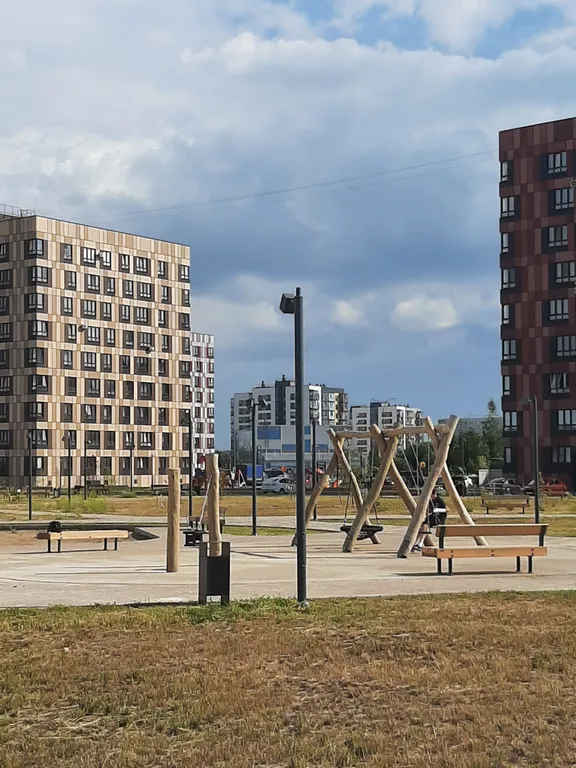 Уютная студия для отдыха после прогулки по городу