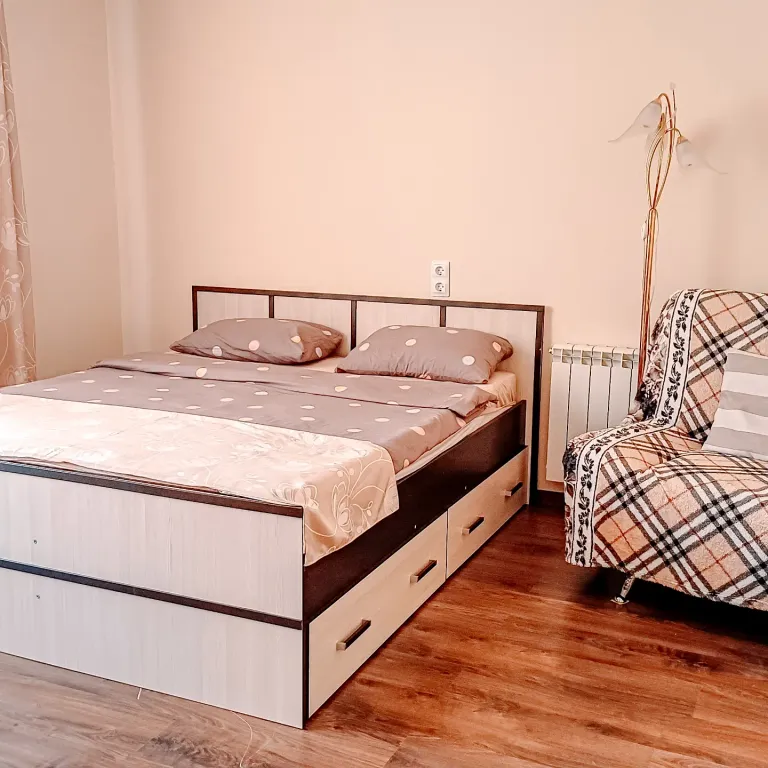 Светлая квартира для спокойного отдыха