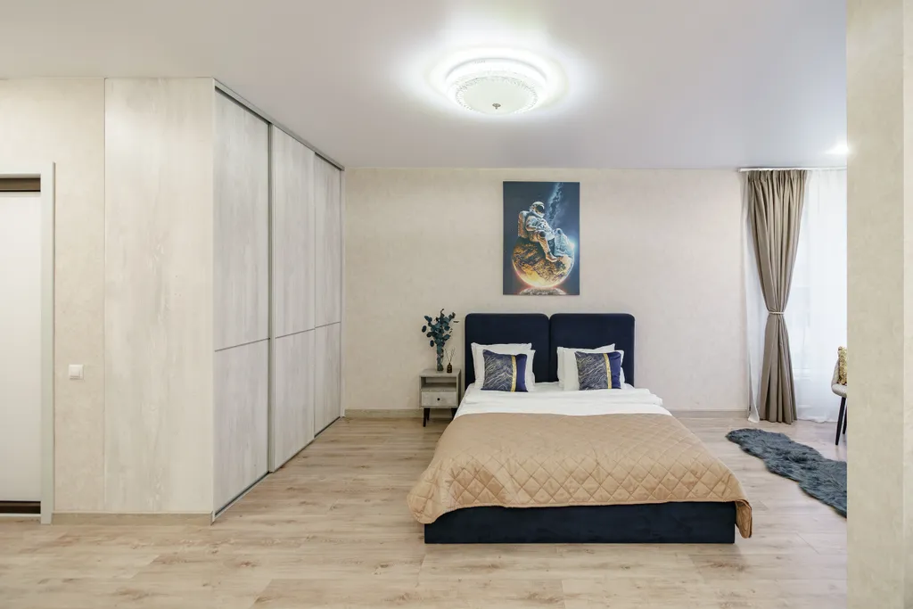 Апартаменты с панорамным видом на набережную реки