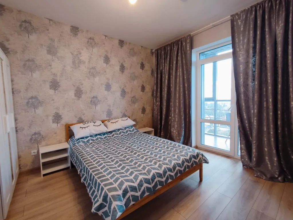 Новая евродвушка с видом на Онежское озеро