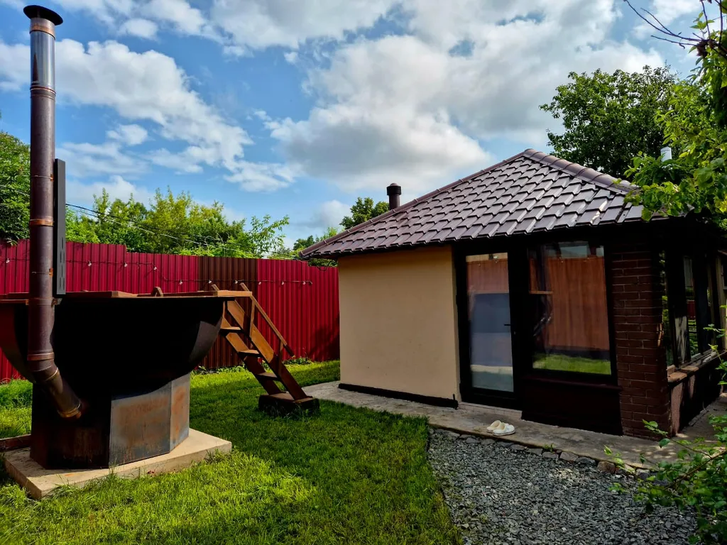 Дом на берегу Камского моря с Банным комплексом и чаном фурако.