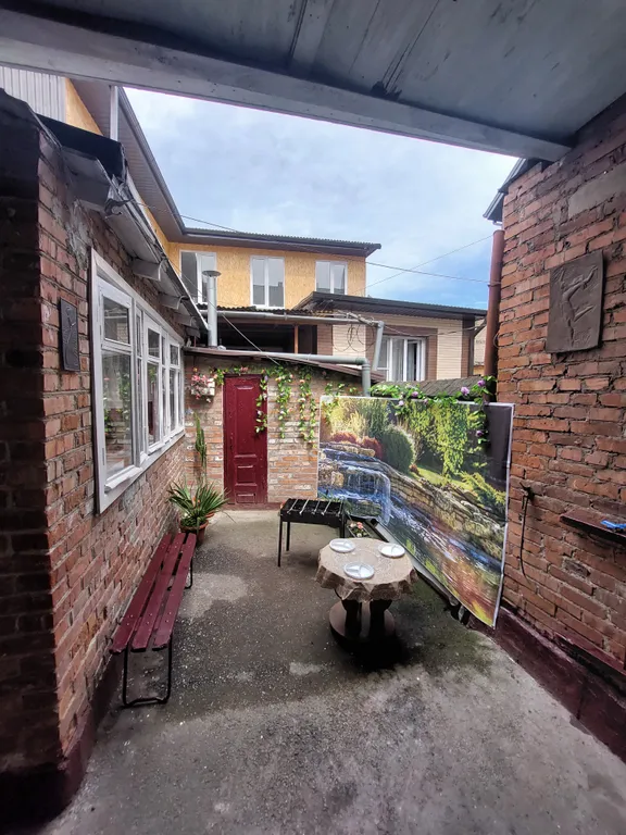 Частный дом с мангалом в центре города