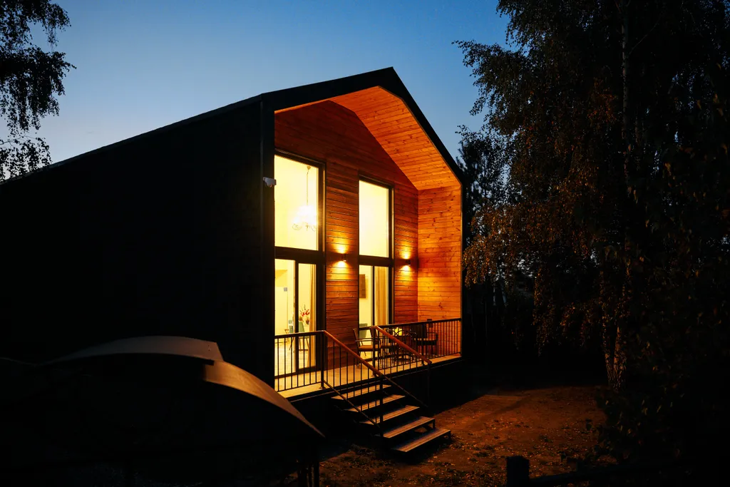 Коттедж на 8 человек с баней и чаном