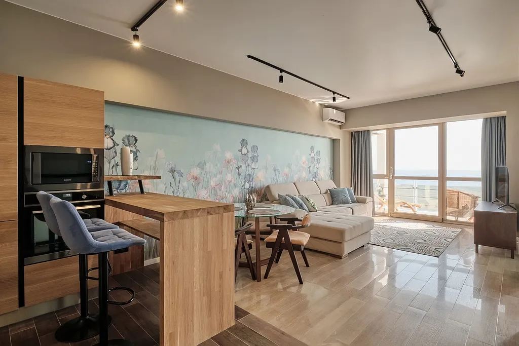 Двухкомнатные апартаменты Family с панорамным видом на море