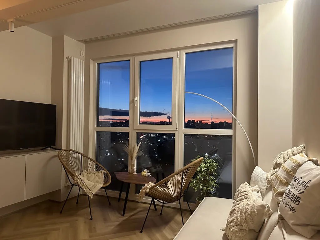 Панорамный апартамент на 18 этаже