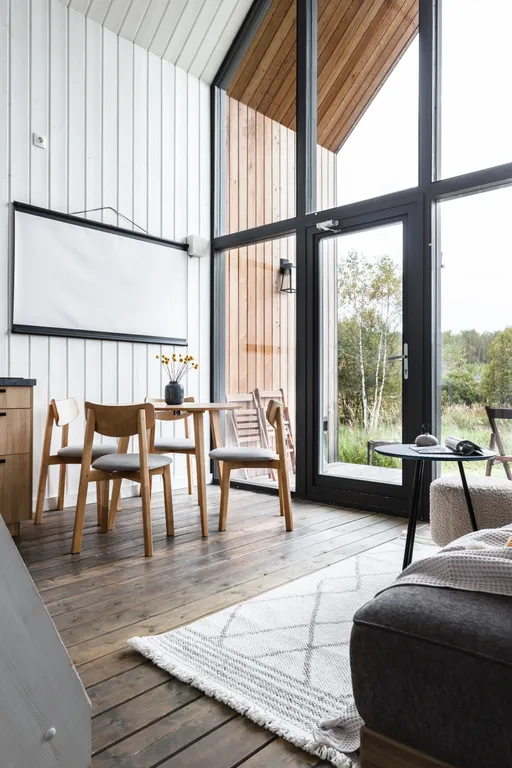 Коттедж Дом с панорамными окнами — Можайск