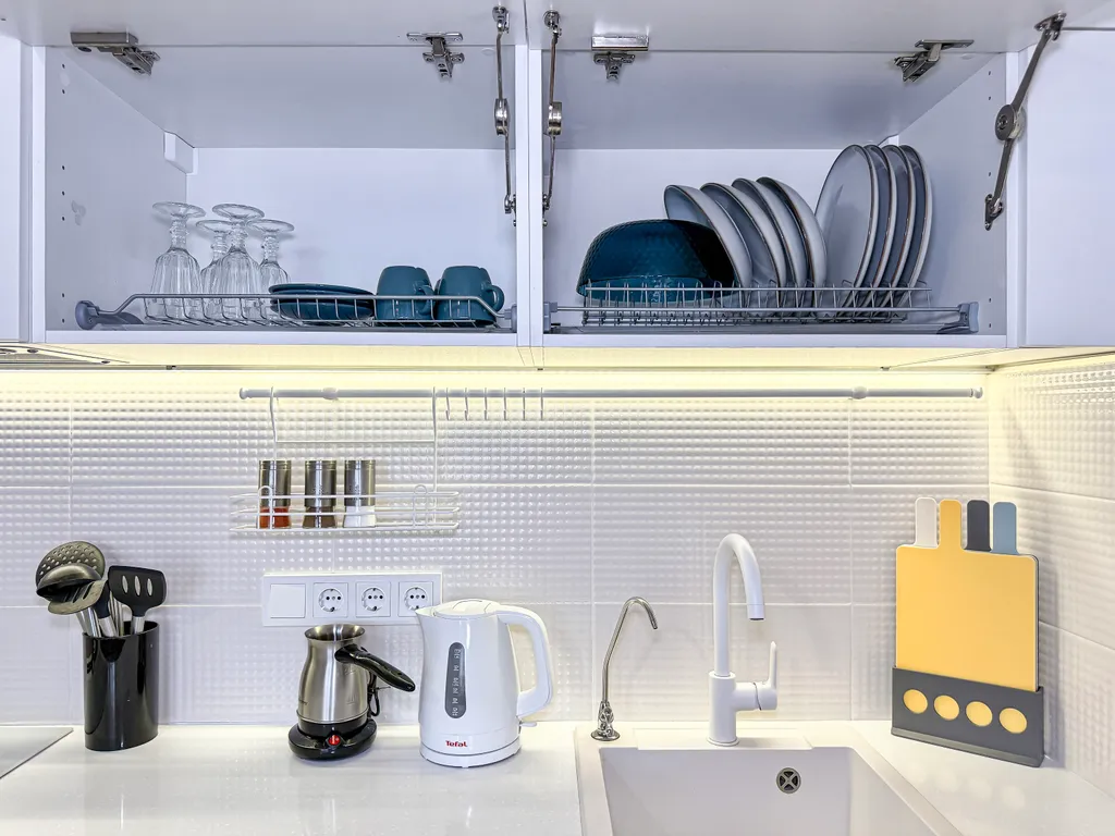 Квартира Квартира Студия в апарт-отеле с бассейном, собственным песчаным пляжем, парком — Анапа