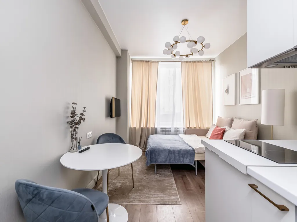 Квартира Квартира Студия комфорт-класса White Studio — Москва