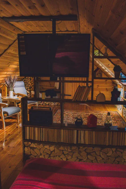 Дом-баня на высоком берегу Березины