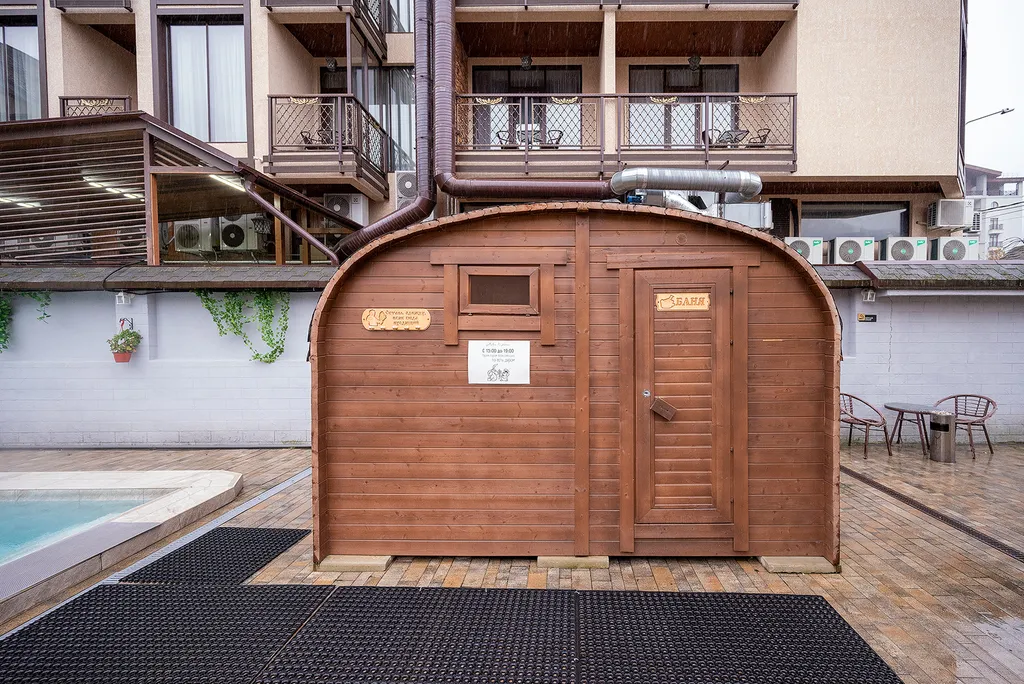 Уютные апартаменты с бассейном и баней