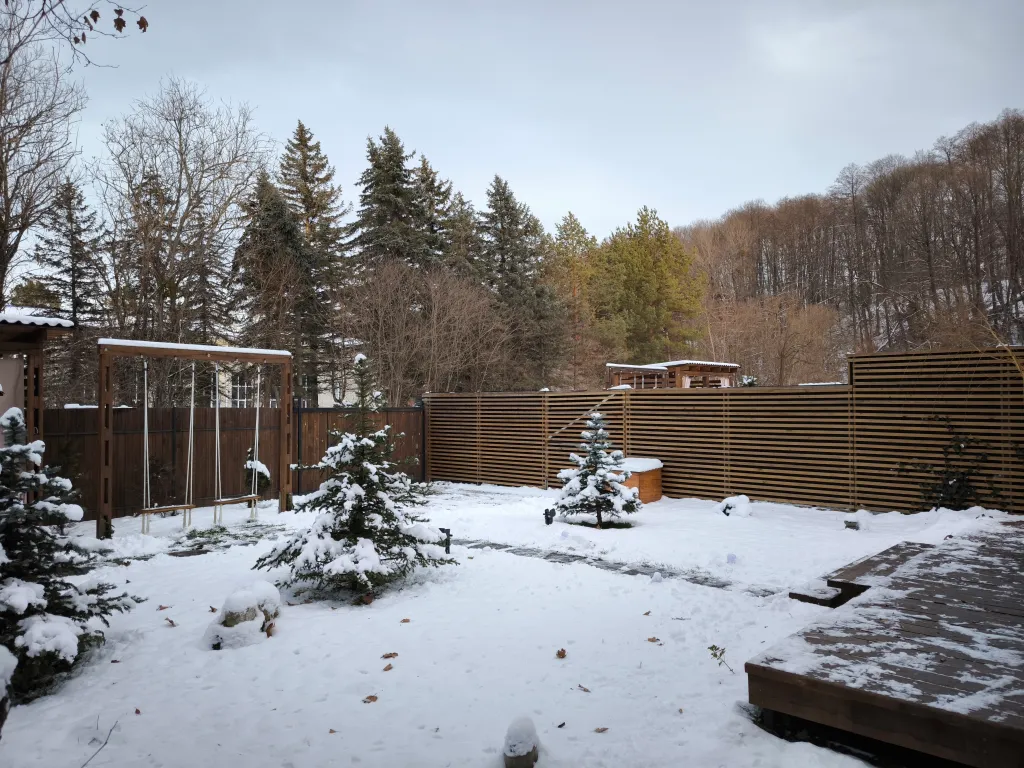 Дом в стиле Афрейм Дача у Горы