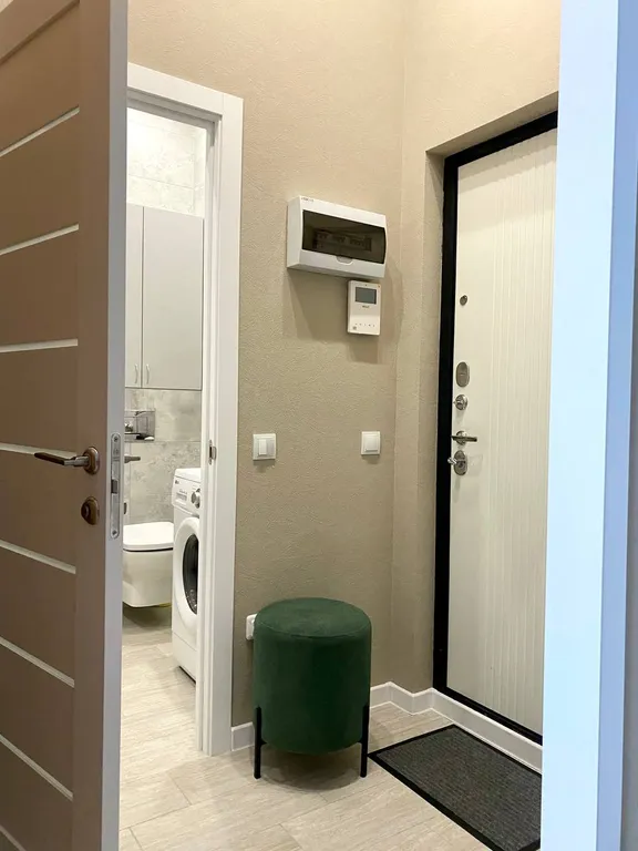 Евродвушка со своей террасой и высокими потолками