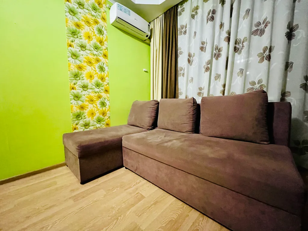 Уютная однокомнатная квартира с тремя раздельными спальными местами