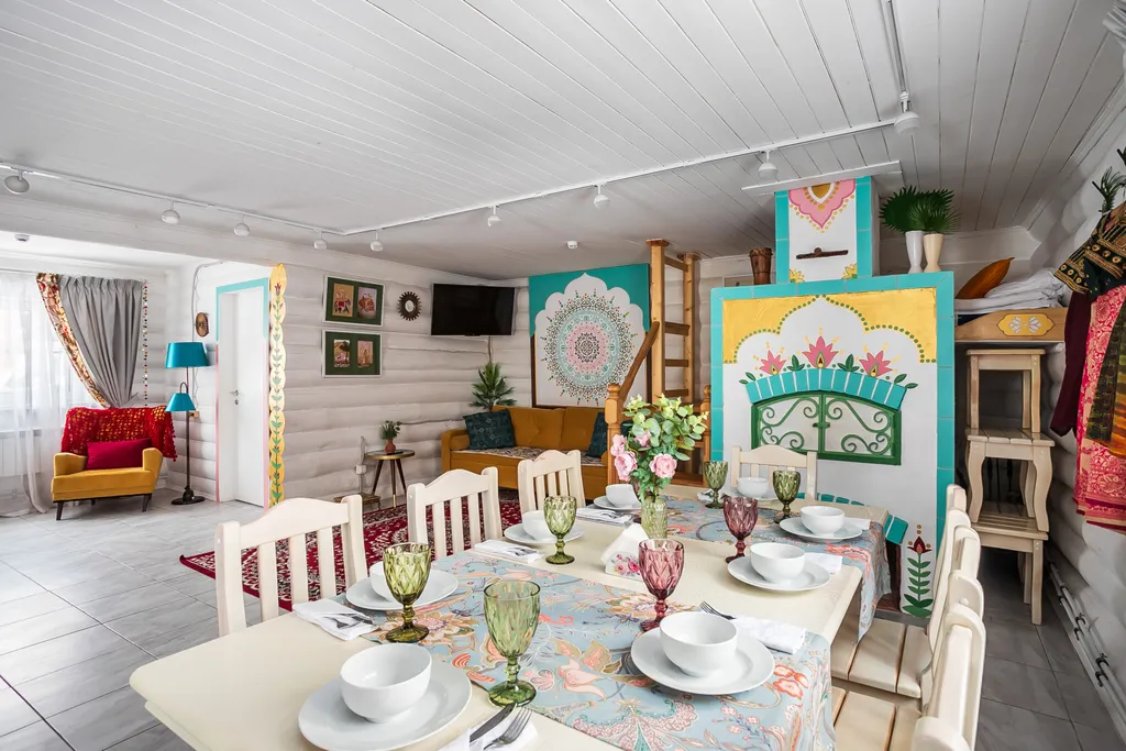 Гостевой дом Дели в Кикино на Веле с балконом и русской печкой