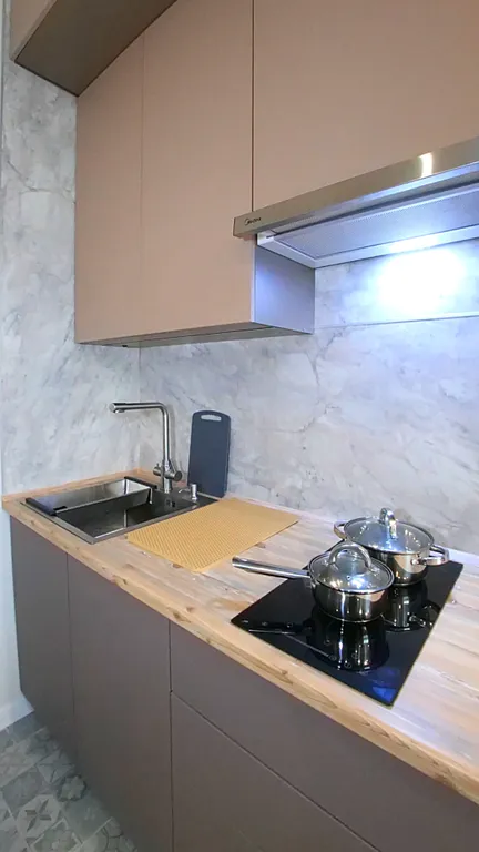 Стильная просторная квартира с лоджией