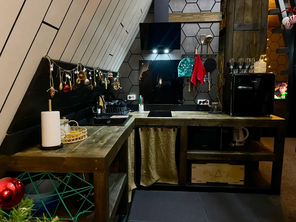 Коттедж Домик в стиле a-frame — Аша