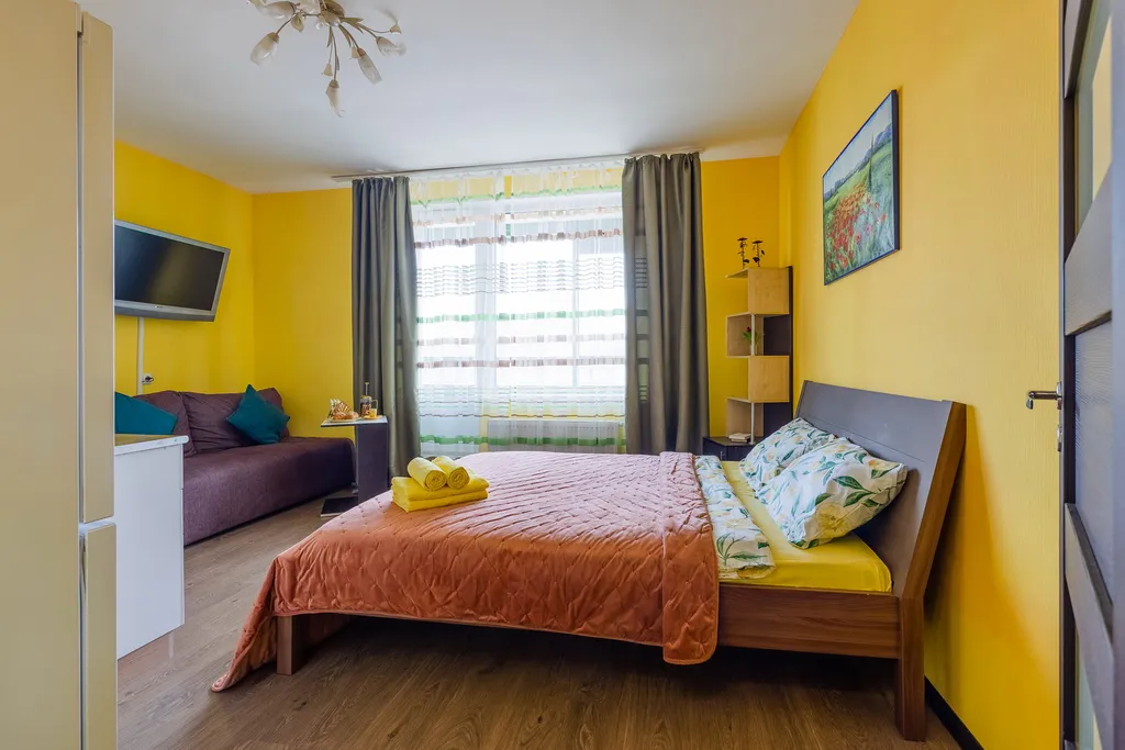 Квартира Уютная, солнечная студия — аренда посуточно в Мурино