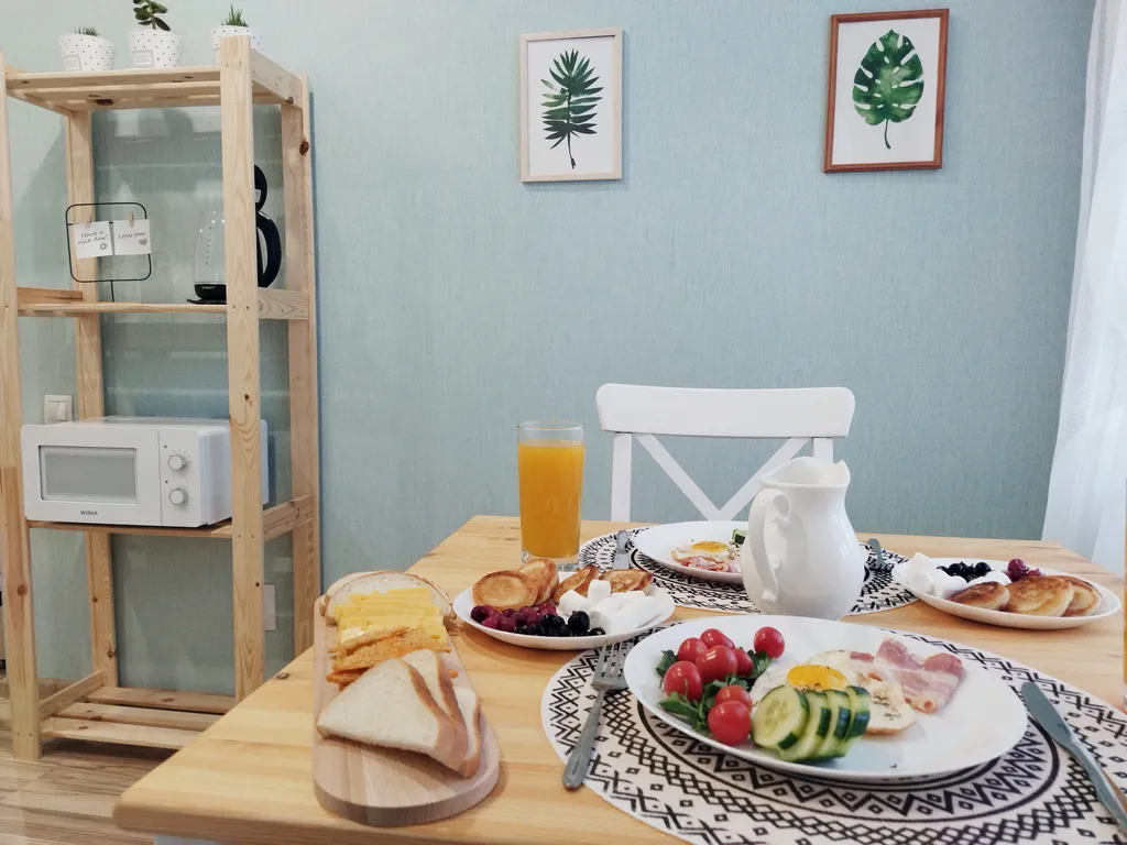 Новые апартаменты в скандинавском стиле с кондиционером