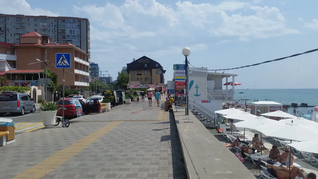 Апартаменты на берегу моря