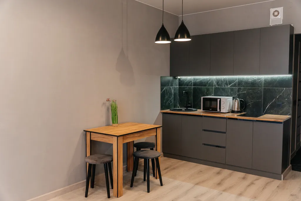 Стильная квартира с джакузи на 25 этаже