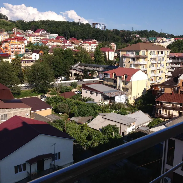 Квартира Квартира Студия с балконом и шикарным видом на горы — Адлер