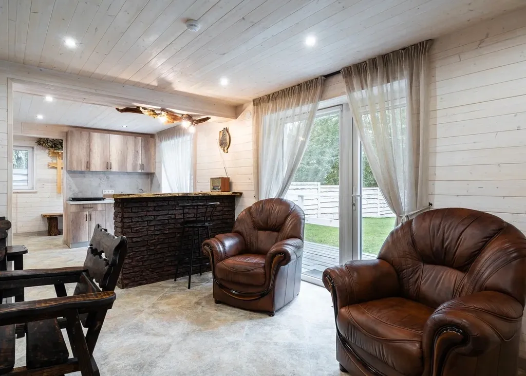 Дом-студия с баней в самом центре Беловежской пущи ( д. Ляцкие)