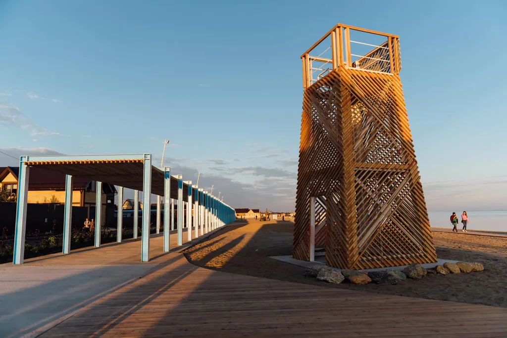 Дома из клееного бруса в хвойном лесу у Камского Моря и Семрука