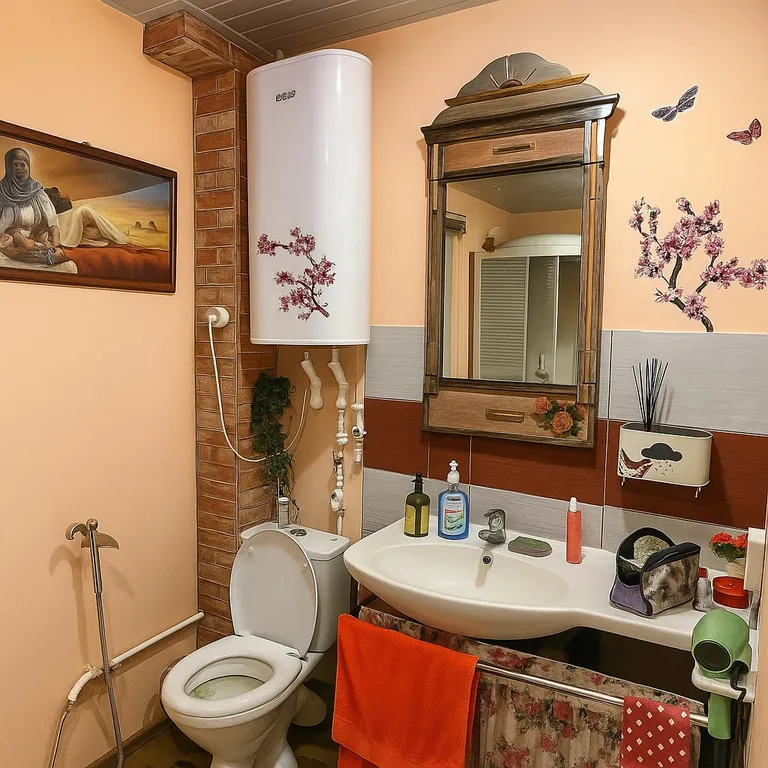 Сказочный домик в деревне