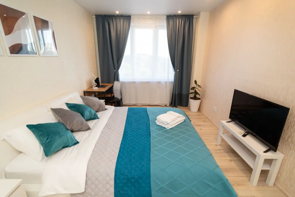 Уютная квартира для идеального отдыха, площадь Лядова, ТЦ Небо и Океанис