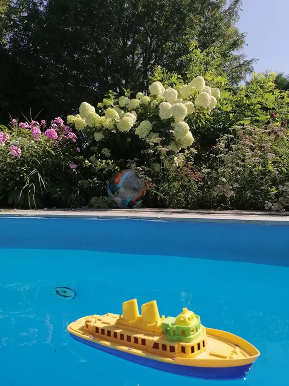 Домик в деревне с бассейном