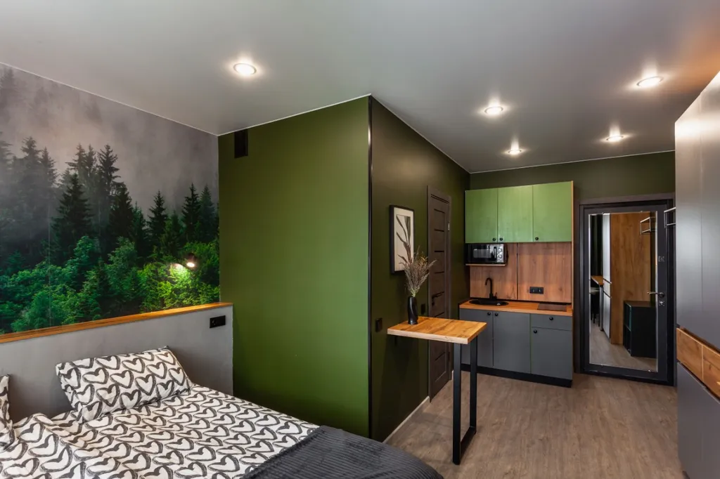 Квартира Лесная студия — аренда посуточно в Архангельск