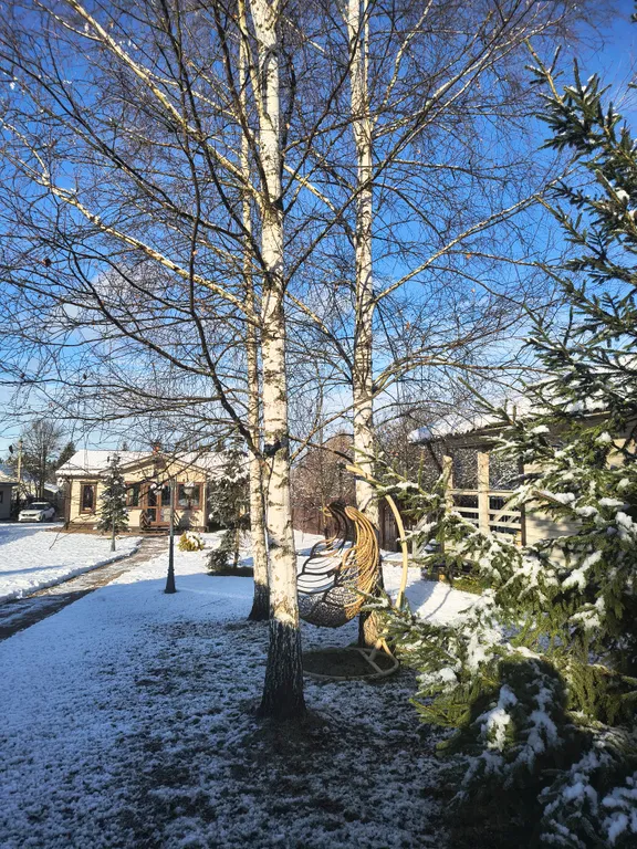 Русская усадьба с баней со швейцарским флёром