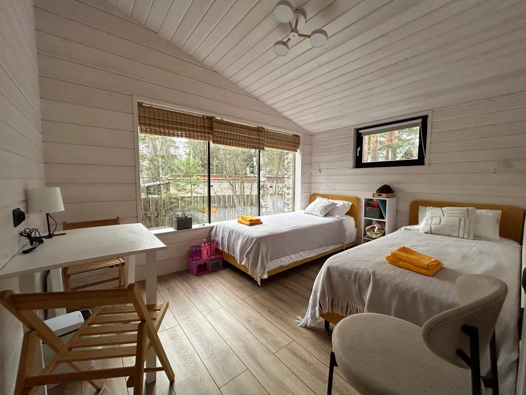 Коттедж Коттедж у озера с камином Сосновый Дом — Орехово