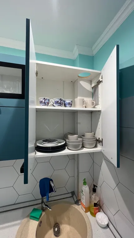 Евродвушка с отдeльной спальней и кухней с диваном