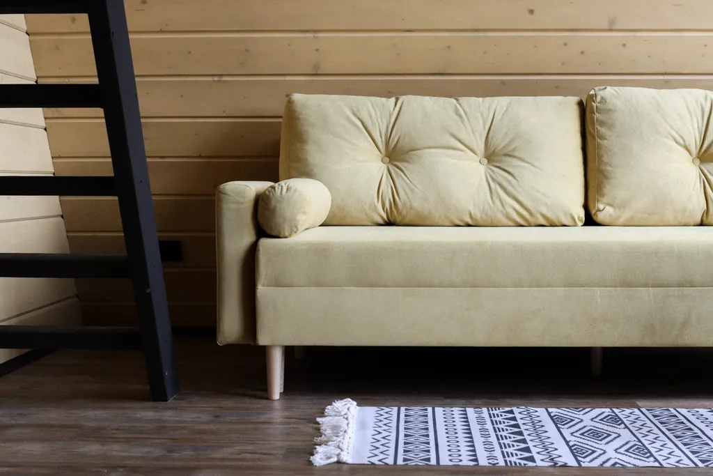 Дом A-frame с видом на реку