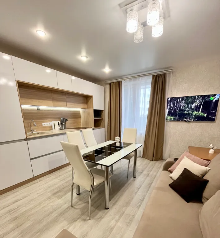 Квартира Уютная просторная двушка-смарт у ТЦ Иремель — аренда посуточно в Уфа