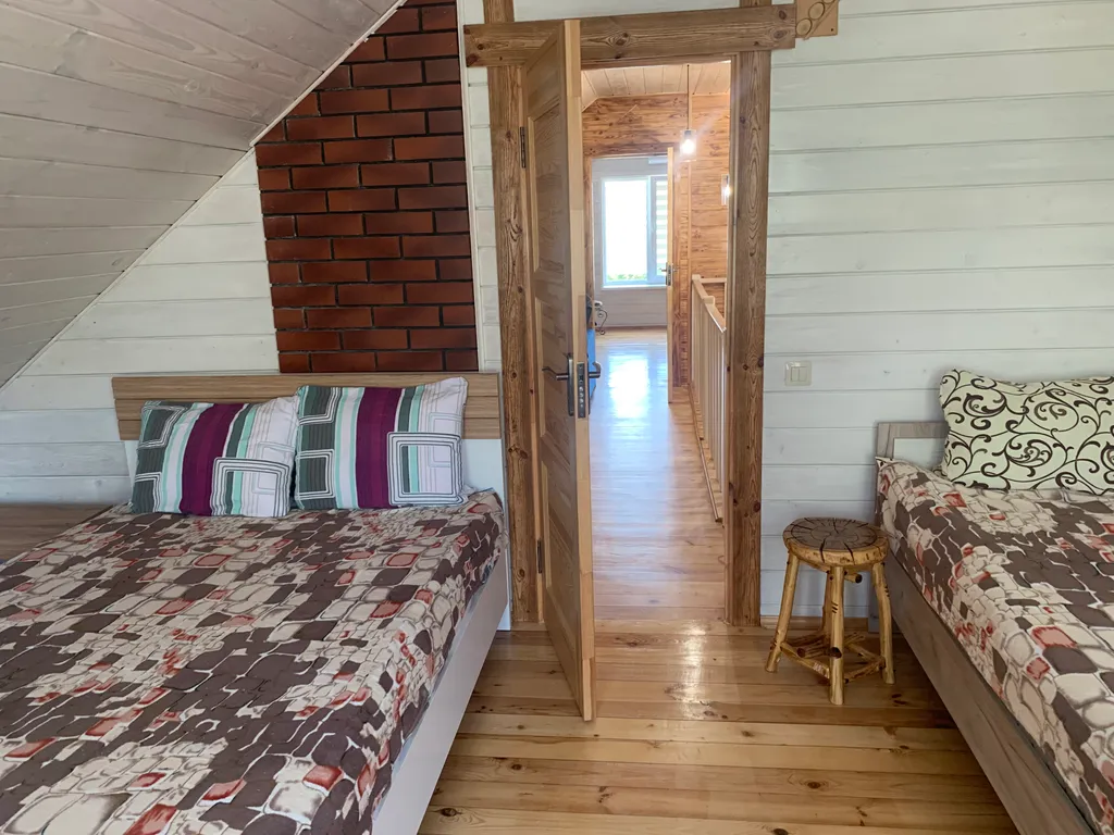 Красивый гостевой дом с баней на дровах возле Минского Моря