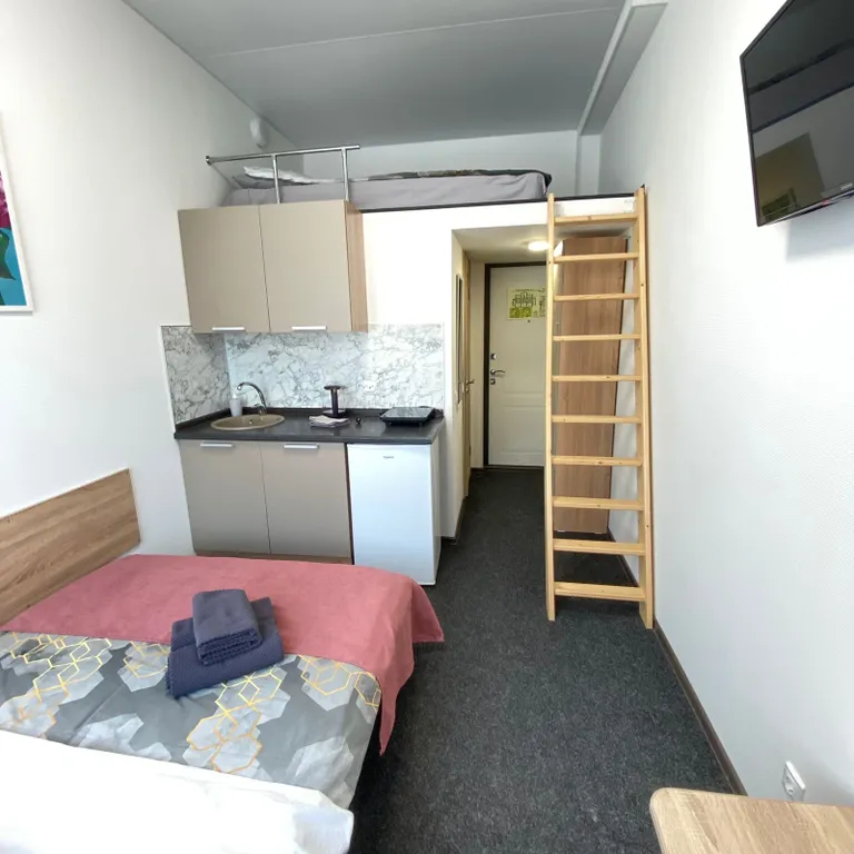 Квартира Квартира Апартамент Нижний Ораниенбаум Двухуровневая студия — Ломоносов