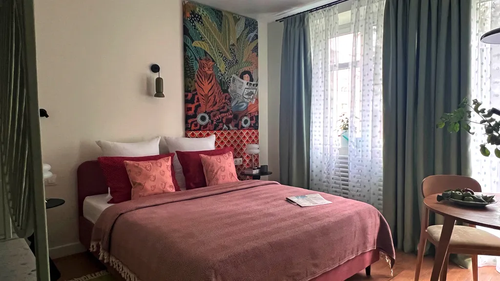 Квартира Квартира Уникальная студия Зеленый шум — Ярославль