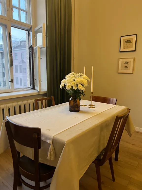 Уютная видовая квартира в центре города