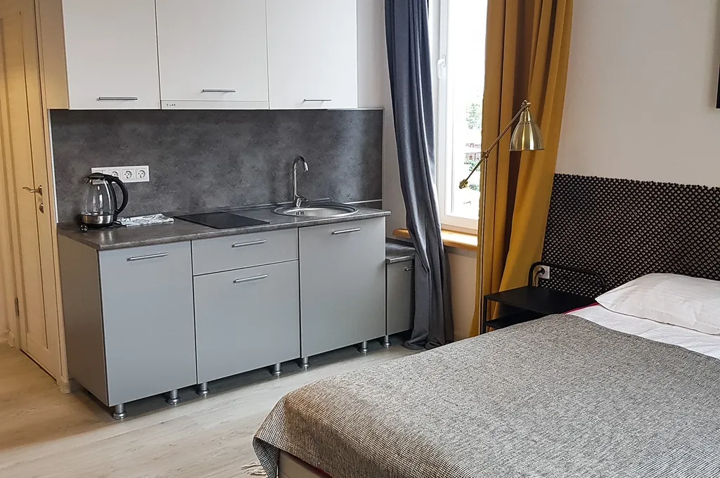 Квартира Квартира Бруклин-студия на море в резиденции СиСайд — Сириус