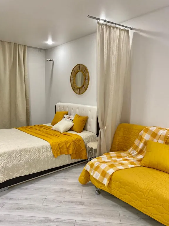 Квартира Люкс апартамент Нарцисс в новом ЖК Ария, рядом с аквапарком — Тюмень