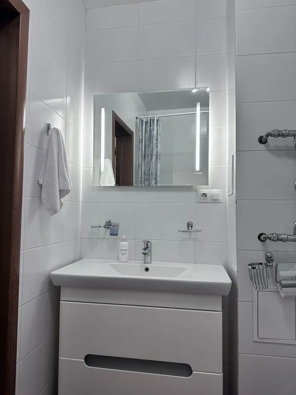 Евродвушка рядом с МТЛ Ареной, панорамный вид на Волгу