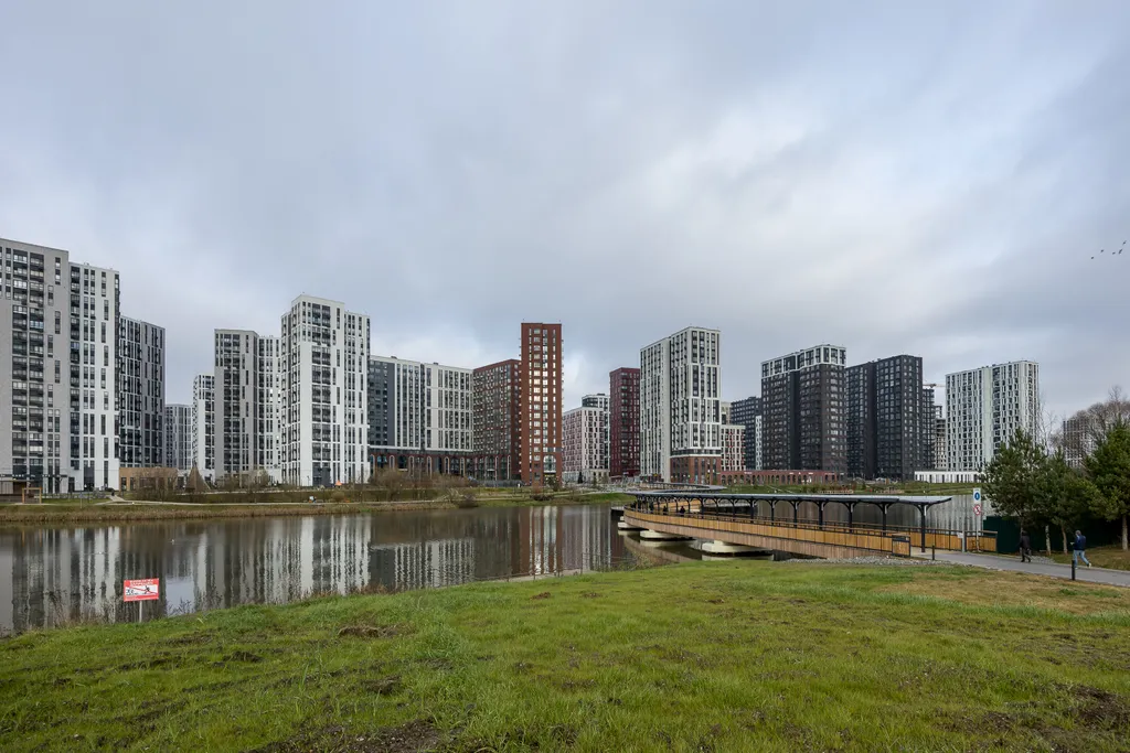 Квартира Квартира Стильная студия в ЖК Прокшино у метро Прокшино — Москва