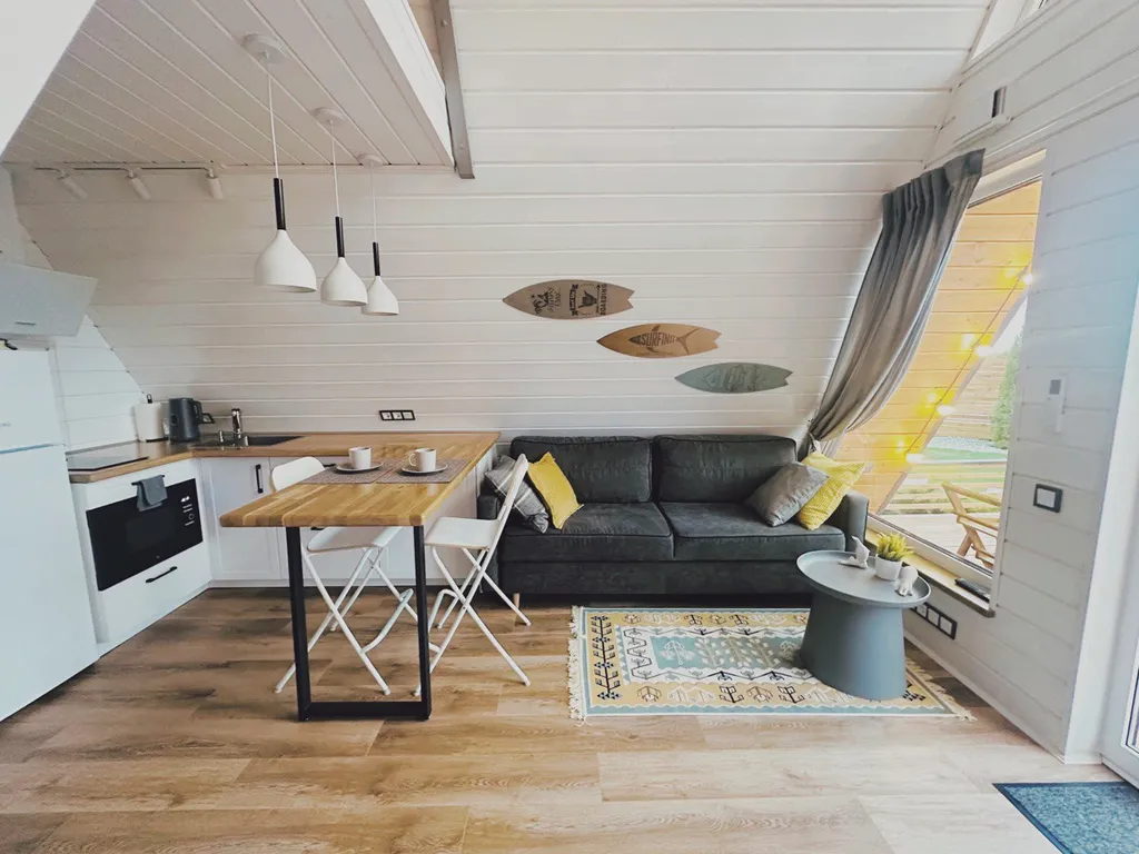 Стильный дом А-frame