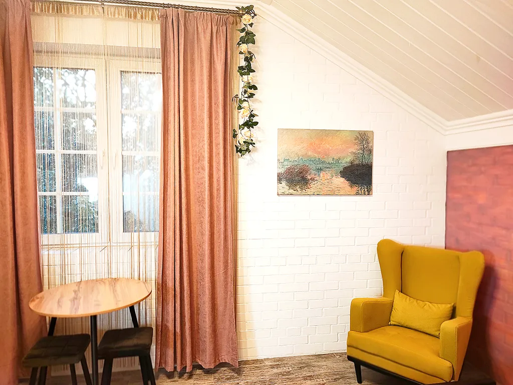 Студия с видом на сад и внутренний дворик