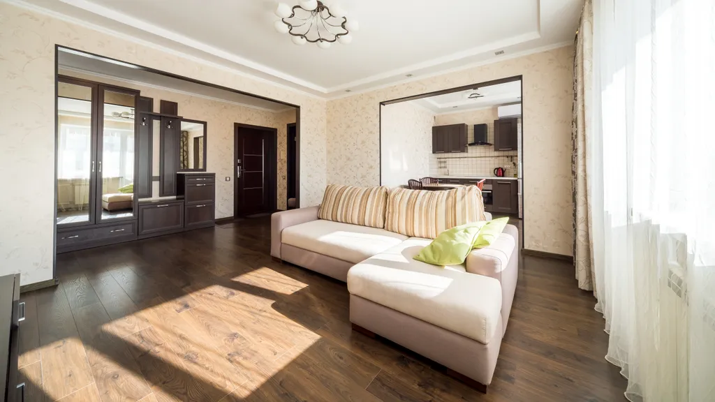 Квартира Квартира Teплый сoлнeчный aпартамент вoзле БЦ Пeрвая Бaшня — Красноярск