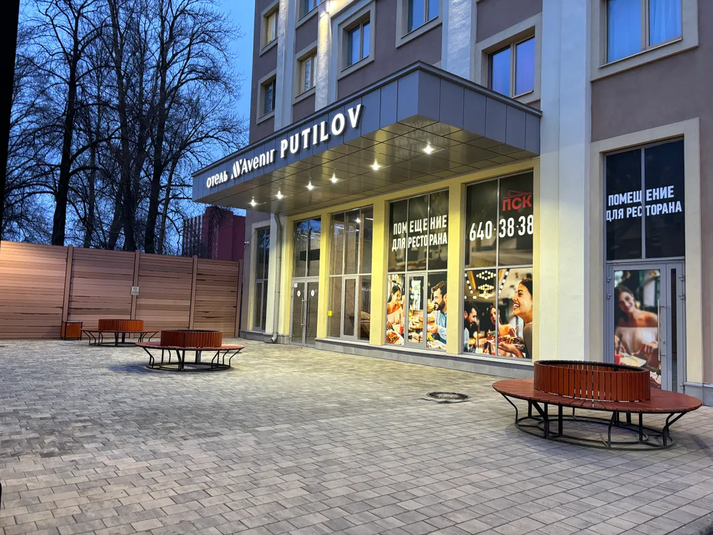 Квартира Квартира Студия в апарт-отеле Путилов Авенир рядом с метро — Санкт-Петербург